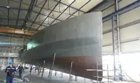 24 Meter Steel Supply Boat With Deck Crane