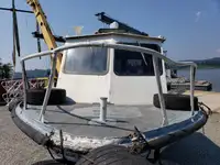 1989 28' Alum Monark/Sea Ark Work boat