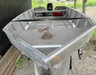 2022 21? x 7? Aluminum Work Boat w/70 hp Suzuki and Trailer